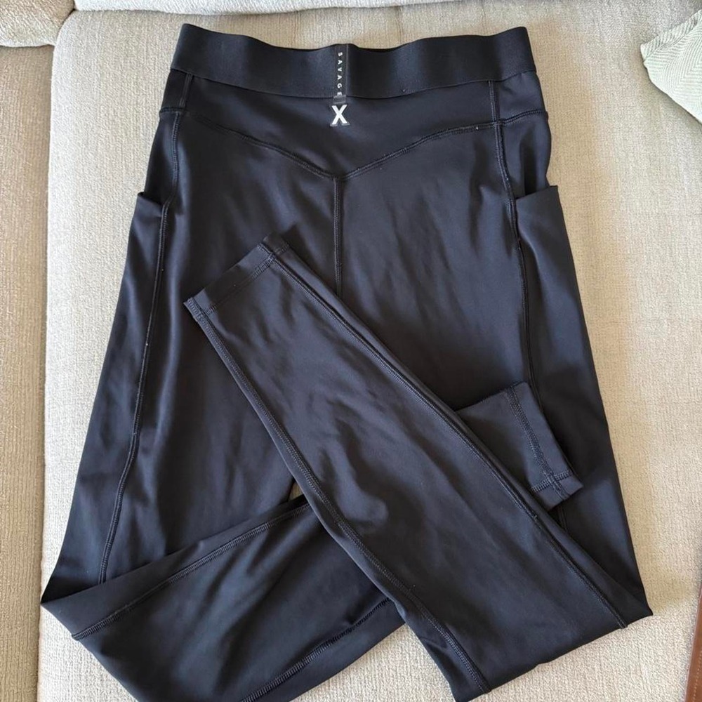Savage X Fenty Black Leggings